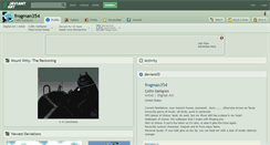 Desktop Screenshot of frogman354.deviantart.com