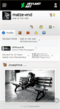 Mobile Screenshot of matze-end.deviantart.com