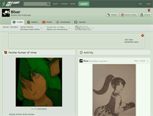 Tablet Screenshot of blixer.deviantart.com