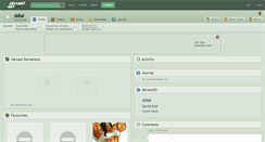 Desktop Screenshot of ddial.deviantart.com