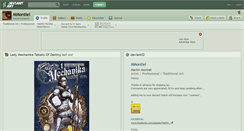 Desktop Screenshot of mmontiel.deviantart.com