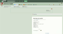 Desktop Screenshot of i-dont-know-english.deviantart.com