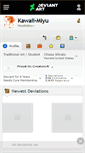 Mobile Screenshot of kawaii-miyu.deviantart.com
