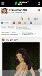 Mobile Screenshot of evawoman704.deviantart.com