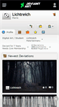 Mobile Screenshot of lichtreich.deviantart.com