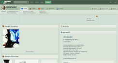 Desktop Screenshot of niteshaded.deviantart.com