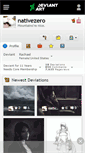 Mobile Screenshot of nativezero.deviantart.com
