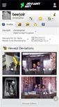 Mobile Screenshot of beejoir.deviantart.com