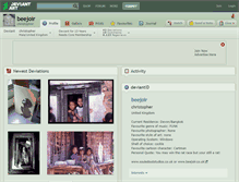 Tablet Screenshot of beejoir.deviantart.com