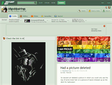 Tablet Screenshot of idigoddpairings.deviantart.com