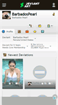 Mobile Screenshot of barbadospearl.deviantart.com