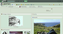Desktop Screenshot of magicalfingers.deviantart.com
