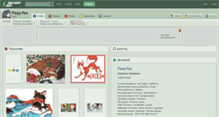 Desktop Screenshot of fizzy-fox.deviantart.com