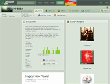 Tablet Screenshot of hi-808.deviantart.com