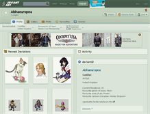 Tablet Screenshot of aishaeuropea.deviantart.com