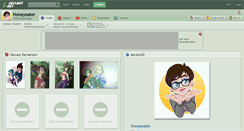 Desktop Screenshot of honeyeater.deviantart.com