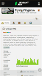 Mobile Screenshot of flying-fingers.deviantart.com