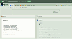 Desktop Screenshot of luridfox.deviantart.com