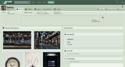 Desktop Screenshot of darkaz.deviantart.com