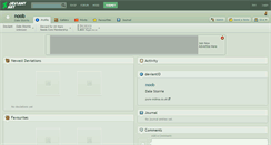 Desktop Screenshot of noob.deviantart.com
