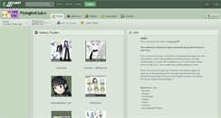 Desktop Screenshot of flyingkoiclub.deviantart.com