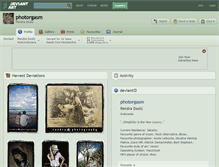 Tablet Screenshot of photorgasm.deviantart.com