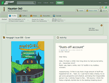 Tablet Screenshot of haunter-360.deviantart.com