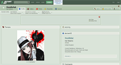Desktop Screenshot of doodlekat.deviantart.com