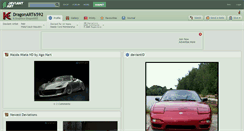 Desktop Screenshot of dragonart6592.deviantart.com