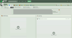 Desktop Screenshot of gronc.deviantart.com