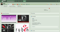 Desktop Screenshot of nik2.deviantart.com