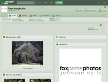 Tablet Screenshot of foxprimephotos.deviantart.com