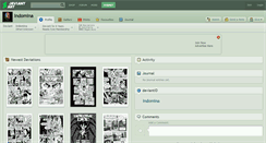 Desktop Screenshot of indomina.deviantart.com