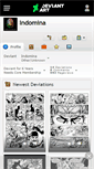 Mobile Screenshot of indomina.deviantart.com