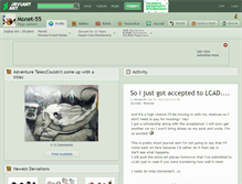 Tablet Screenshot of monet-55.deviantart.com