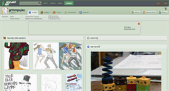 Desktop Screenshot of grimmpsyke.deviantart.com