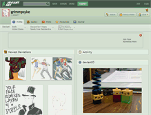 Tablet Screenshot of grimmpsyke.deviantart.com
