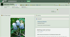 Desktop Screenshot of mushroom-hunters.deviantart.com