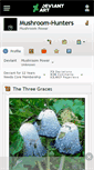 Mobile Screenshot of mushroom-hunters.deviantart.com