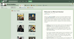 Desktop Screenshot of period-hetalia.deviantart.com