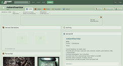 Desktop Screenshot of mekaretheartstar.deviantart.com