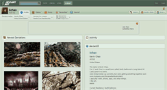 Desktop Screenshot of kchao.deviantart.com