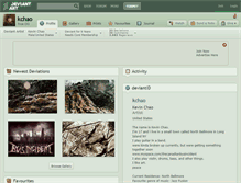 Tablet Screenshot of kchao.deviantart.com