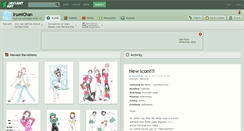 Desktop Screenshot of irumichan.deviantart.com