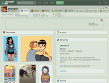 Tablet Screenshot of peytopia.deviantart.com