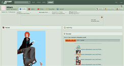 Desktop Screenshot of mizers.deviantart.com