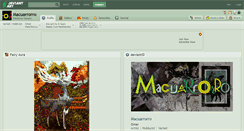 Desktop Screenshot of macuarrorro.deviantart.com
