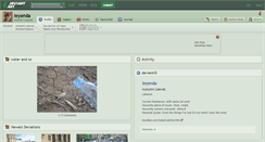 Desktop Screenshot of leyenda.deviantart.com