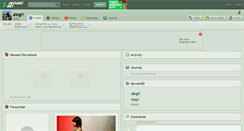 Desktop Screenshot of alegri.deviantart.com