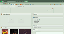 Desktop Screenshot of momojojo45.deviantart.com
